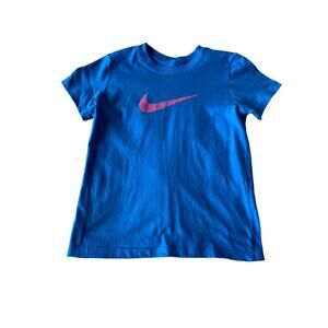 Nike Tee Blue Unisex Kids T Shirt‎ Small *NWT